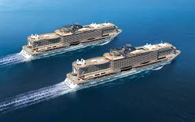 The msc aurea spa on msc seaside is a luxurious balinese spa offering signature relaxation treatments to revitalise body and soul. Download Wallpapers Msc Seaview Msc Seaside 4k Cruise Ship Sea Seaside Msc Cruises Besthqwallpapers Com Schiff Kreuzfahrtschiff Kreuzfahrt