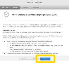 Creating The Ios Distribution Certificate Staffbase