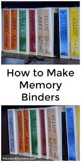 An Inexpensive Way To Make A Scrapbook For Your Child S School Memories Or Achievements How To School Memories Scrapbook School Keepsake School Memory Binder