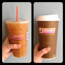 Iced Or Hot Latte From Dunkin Dunkin Dunkin Donuts Latte