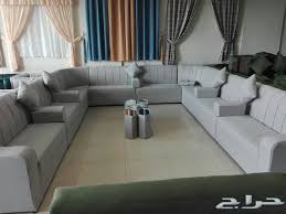 طقم كنب ٧ اشخاص اسود in 2021 sectional couch home decor furniture