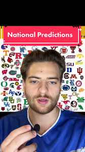 Here are my national college football predictions #greenscreen #cfb #...