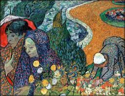 Pasang satu lukisan di kamar tidur anda bisa di atas kepala tempat tidur atau bagian dinding lainnya. Arles Ladies Vincent Van Gogh Van Gogh Vincent