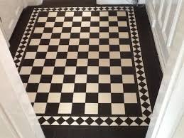 Victorian Old English Original Style Floor Tiles Chequerboard Black And White For Kitchen Flooring Tile Floor Victorian Mosaic Tile