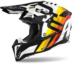 Engineered to exacting military specs, the ao original aviator sunglasses have been a favorite of u.s. Airoh Aviator 3 Rainbow Carbon Motocross Helmet Buy Cheap Fc Moto