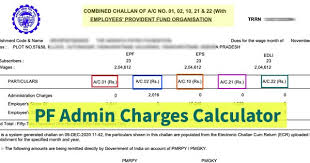 Basic salary + dearness allowance = ₹ 30,000. Pf Admin Charges Calculator 2021 How To Calculate Pf Admin Charges