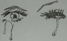 Human eye crying tears flowing drawing. How To Draw Girl Anime Eyes Crying Hd Wallpaper Gallery