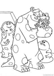 Billedresultat for coloring disney monsters inc coloring pages. Monsters Inc Coloring Pages Free To Print Coloring4free Coloring4free Com
