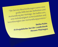 Schließlich kann der vertrag auch elemente des kaufvertrages enthalten, wenn etwa datenträger oder sonstige hardware vom anbieter erworben werden. Muster Servicebeschreibungen Inkl Service Level Agreement Vorlagen