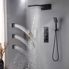Pin By Macy On New Bathroom In 2020 Rain Shower System Rain Shower Bathroom Shower Systems