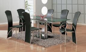 Incredible Glass Dining Table Designs Get Residence Comfort Interior House