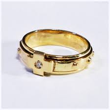 Praying the rosary is beloved by millions. 14k Gold Natural Diamond Rosary Ring Rr45a Rings Gold Rosary Rosary
