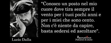 La scheda di lucio dalla. Lucio Dalla 2 Racconticon Portatori Di Storie