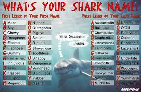 Biology Group Chat Names Some Sharkweek Silliness Use Our Shark Name Generator To Find Shark Names Funny Name Generator Funny Names
