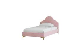 If rustic and timeless is your style, then wooden frames are a perfect match. Straton Velvet Kids Bed Light Pink King Single Pink Kogan Com