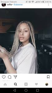 Black And Blue Box Braids On Light Skin Blonde Box Braids Blonde Box Braids Box Braids Hairstyles Box Braids Updo