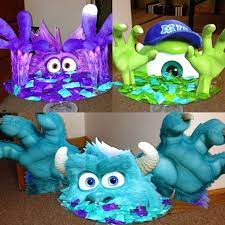 Monsters Inc Centerpiece Monster Inc Party Monster 1st Birthdays Monsters Inc Baby Shower