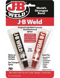 Jbweld Tube De Colle Original Cold Weld Formula Steel Reinforced Epoxy J B Weld Twin Tube 2