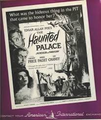 Pressbook The Haunted Palace Released Aug 28 1963 With Vincent Price Debra Paget Lon Chaney Jr Elisha Cook Jr 8 Line Poems Lon Chaney Jr Roger Corman