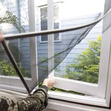 How to measure visible glass. Adjustable Custom Made Diy Magnetic Window Screen Fit Windows Up To Any Size Removable Washable White Dark Gray Brown Frame Window Screens Aliexpress Window Screens Diy Window Screen Fiberglass Mesh