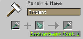Tridents can be repaired by combining a damaged trident with another on an anvil, by crafting, or the mending enchantment. Trident Fixer Mods Minecraft Curseforge