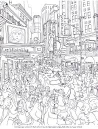 The playbill broadway coloring book volume one was created just for you. On The Loose In New York City By Sage Stossel Broadway Coloring Page