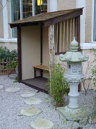 Waiting Arbour For Japanese And Oriental Gardens Japanese Garden Landscape Japanese Tea House Japanese Garden