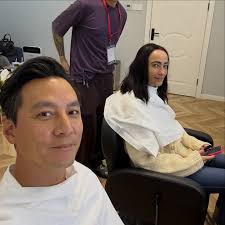 While everyone is off at SEMA, I am working with my wife @thelisa_s for the  first time in 23years! Our first job was shooting the cover of a magazine  in Hong Kong.