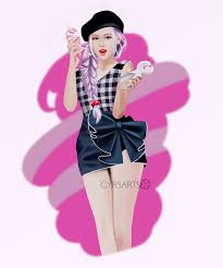 Download free blackpink png png with transparent background. Rose Ice Cream Azraelle Illustrations Art Street