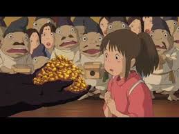 Studio ghibli theme park sets 2020 opening in japan. No Face Giving Sen Gold Scene Youtube Studio Ghibli Spirited Away Ghibli