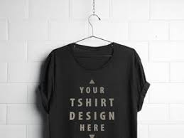 Simply insert your graphics to the shirt and the label, and don't forget to change the color of the collar as well. Free Hanging T Shirt Mockup Psd Free Download
