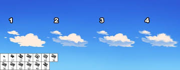 Learn how to draw anime with this guide and tutorial including anime eyes, hair, girls and more. Simple Anime Cloud Cloud Tutorial Simple Anime Cloud Painting