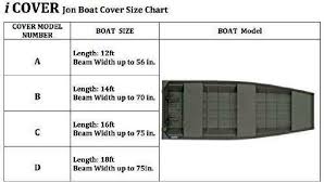 Icover Jon Boat Cover Water Proof Heavy Duty Trailerable Jon Boat Cover Fits Jo