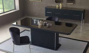 Evmoda Furniture Juego De Comedor Moderno Arroyal Black 1 2020 Yemek Odasi Ev Icin Modern