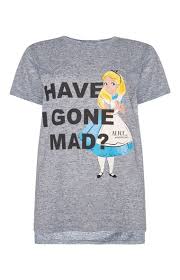 Grey Disney Alice In Wonderland T Shirt Womens Disney Shirts Disney Tshirts Disney T