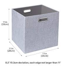 Buy heavy duty storage boxes and get the best deals at the lowest prices on ebay! Thick And Heavy Duty Organizer Baskets Sliver Grey Posprica Foldable Storage Bins 11 11 Fabric Storage Boxes Drawers Cubes Container 4pcs Tools Home Improvement Storage Home Organization