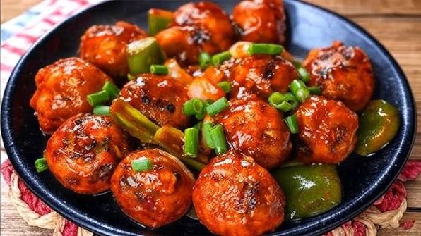 Veg Manchurian Dry