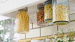 When the door shuts, it closes to form a slanted corner, but when it's opened, the storage space is exponential when compared to a normal corner cabinet space. 48 Kitchen Storage Hacks And Solutions For Your Home
