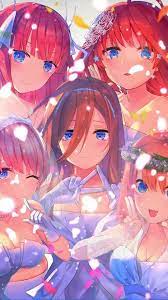 五等分の花嫁のダイナミック壁紙です 五等分の花嫁 アニメ 漫画 ダイナミック壁紙 壁紙 anime 2021 オタクアート pc 壁紙 かわいい 壁紙 アニメ