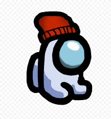 Hd White Among Us Mini Crewmate Character Baby Red Beanie Hat Png In 2021 Red Beanie Hat Red Beanie Kawaii Wallpaper