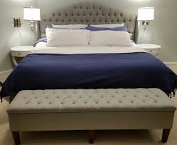 Stratton storage headboard, storage bed with baskets & bedside towers, king/cal king, pure twin solid wood storage murphy platform bed with mattress. King Size Bed Bench Ideas On Foter