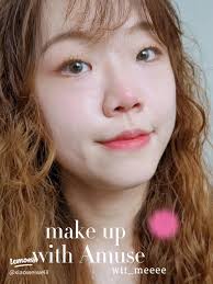 Korean Makeup Tips with AMUSE Products