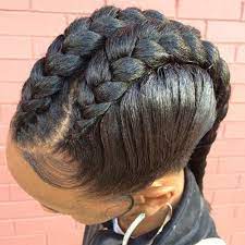 60 Inspiring Examples Of Goddess Braids Natural Braided Hairstyles Goddess Braids Hairstyles Natural Hair Styles