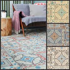 The flooring method is available in tile, plank and sheet form. Moroccan Style Vinyl Flooring Sheet Cushion Floor Kitchen Bathroom Lino Roll Ebay Vinyl Flooring Linoleum Flooring Flooring