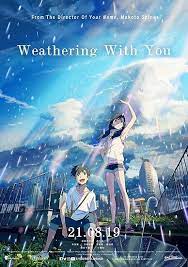 Weathering With You Poster By Hiphopboys In 2021 Anime Movies Anime Films Anime