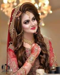 Bridal Makeover And Hairstyle Fashion 2019 Pakistani Bridal Hairstyles Pakistani Bridal Makeup Bridal Makeover