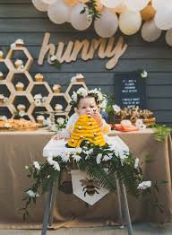 Honey Bee First Birthday Party Inspired By This Bee Birthday Party First Birthday Parties Birthday