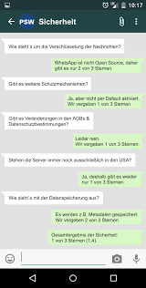 Ebenso wie bei facebook liegt das mindestalter laut agb bei 13 jahren. Messengerrevival2016 Whatsapp Threema Psw Group Blog