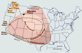Yellowstone Ash Fall Sediments Yellowstone Volcano Super Volcano Yellowstone