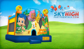 Welcome to bubble guppies wiki, the bubble guppies encyclopedia. Usa Bubble Guppies Moonwalk Rentals Sky High Party Rentals